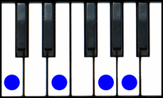 C6 Piano Chord