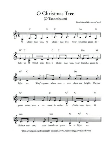 O Christmas Tree Lead Sheet