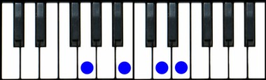 G6 Piano Chord