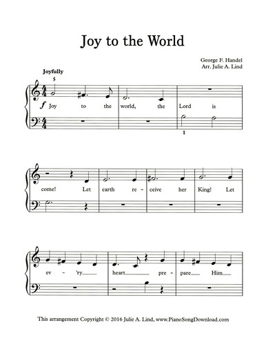 Free Easy Piano Sheet Music Pdf Popular Songs