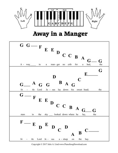 Away in a Manger Pre-Staff