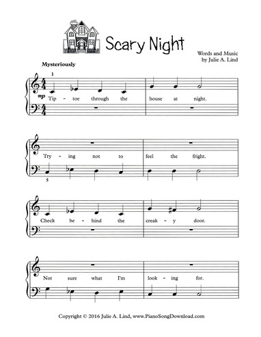 Halloween Songs for Piano