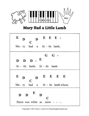  Mary Had a Little Lamb